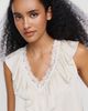 WAYF Ruffled V-Neck Top - 4