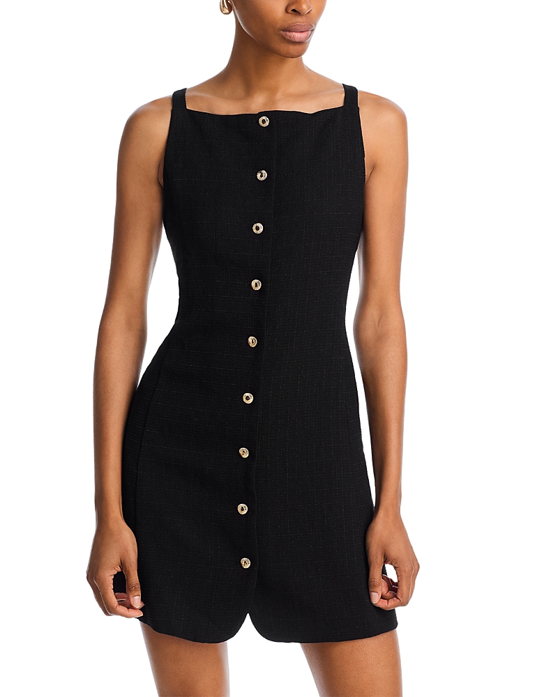 Wayf - Alice Button Front Mini Dress
