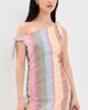 WAYF WAYF Bahia Mini Dress Summer Stripe - 2