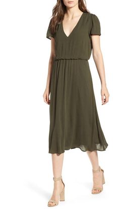 WAYF WAYF Blouson Dress