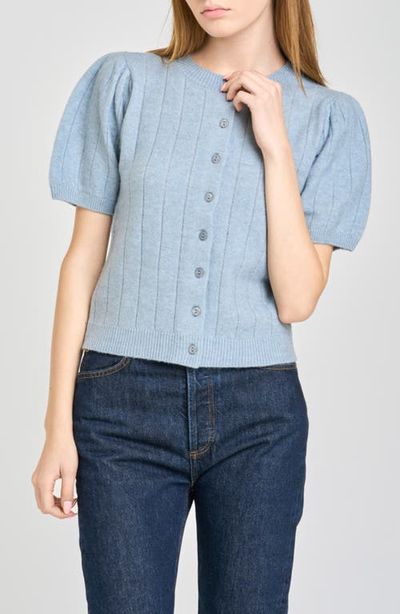 WAYF WAYF Bridget Puff Sleeve Cardigan