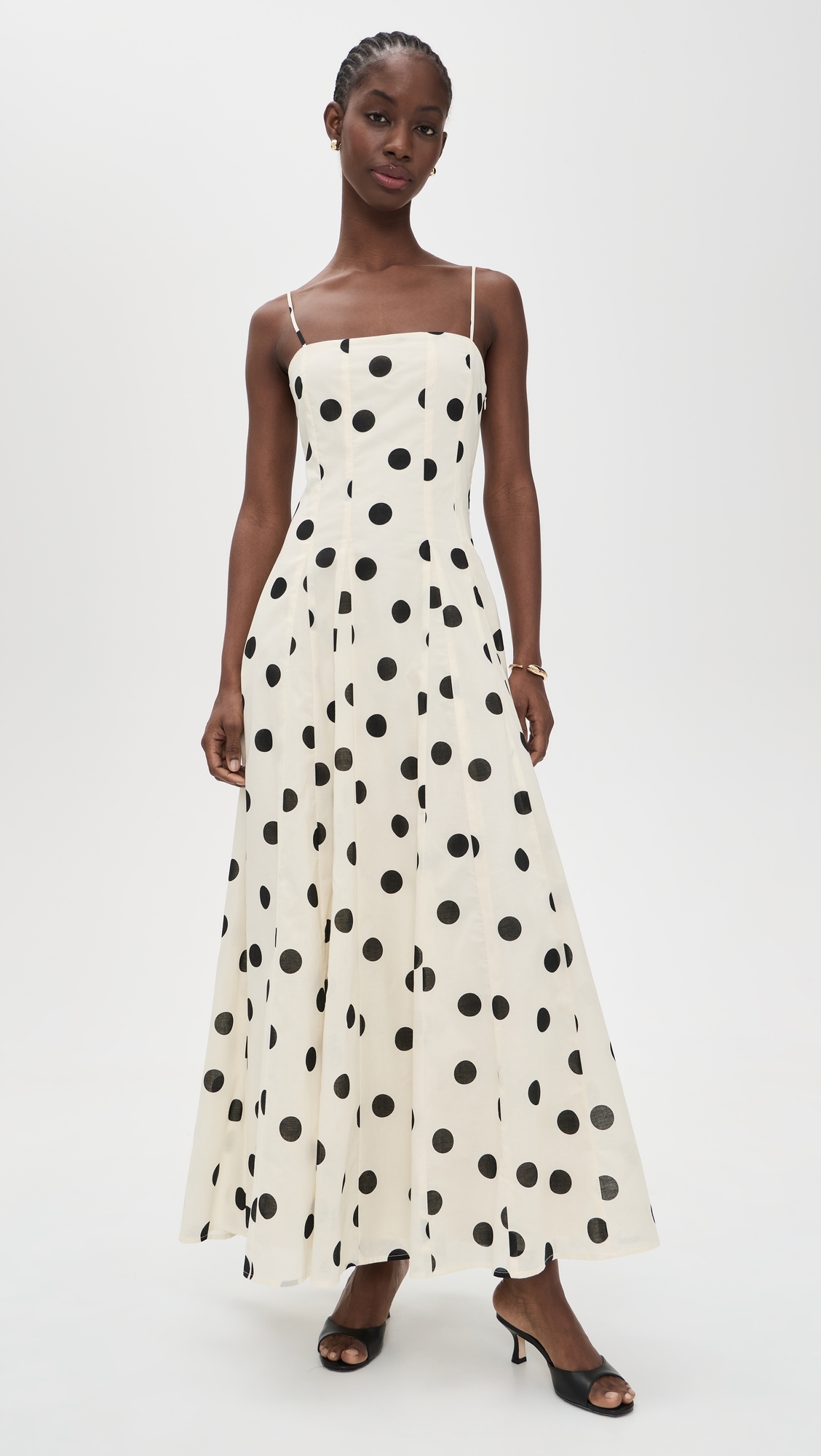 reformation cream dress Floral Long Sleeve Hooman Smocked Button Front A Lin – Brie Size:Size 7-8 NuOrder Sync: True Cotton Island Off Shoulder skimming maxi dress framed