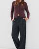 WAYF WAYF Cassie Cardigan Merlot - 5