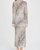 WAYF WAYF Celia Dalmation Print Long Sleeve Dress - 2