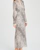 WAYF WAYF Celia Dalmation Print Long Sleeve Dress - 3