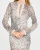 WAYF WAYF Celia Dalmation Print Long Sleeve Dress - 4