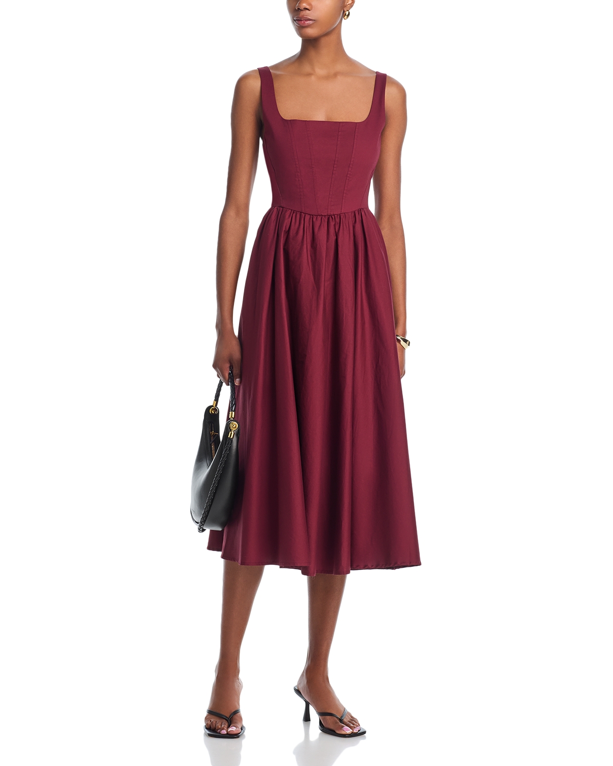 Wayf - Desi Bustier Midi Dress