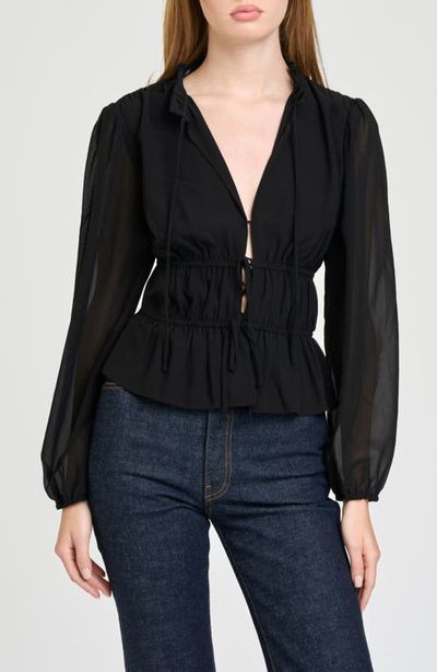 WAYF WAYF Elodie Gathered Top