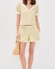 WAYF WAYF Emma Short Sleeve Top Yellow - 5