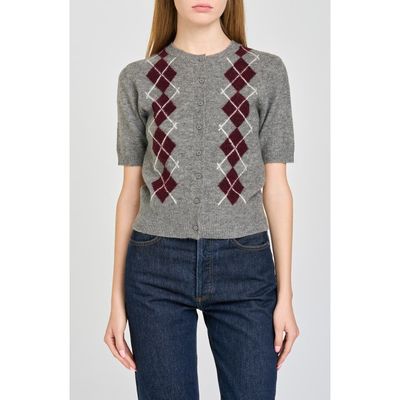 WAYF WAYF Esther Short Sleeve Cardigan