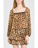 WAYF WAYF Fae Lace Trimmed Square Neck Top - 1