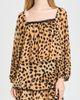 WAYF WAYF Fae Lace Trimmed Square Neck Top - 4