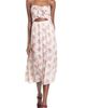 WAYF WAYF Floral Print Halter Midi Dress - 1