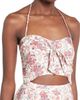 WAYF WAYF Floral Print Halter Midi Dress - 3