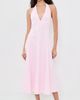 WAYF WAYF Heidi Halter Midi Dress Light Pink - 2