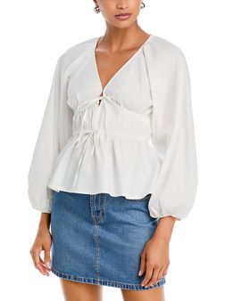 Wayf Wayf Jess Ruched Top