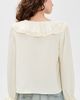 WAYF WAYF Lacey Tie Front Top Cream - 3