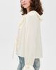 WAYF WAYF Lacey Tie Front Top Cream - 4