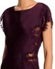 Wayf Wayf Meg Lace Trim Satin Dress - 3