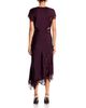 Wayf Wayf Meg Lace Trim Satin Dress - 4