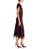 Wayf Wayf Meg Lace Trim Satin Dress - 5