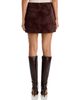 Wayf Wayf Molly Faux Leather Mini Skirt - 3