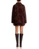 Wayf Wayf Molly Faux Leather Mini Skirt - 6