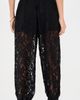 WAYF WAYF Rebecca Lace Balloon Pants Black - 3