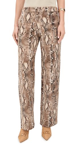 WAYF WAYF Savanna Pants Brown Snake
