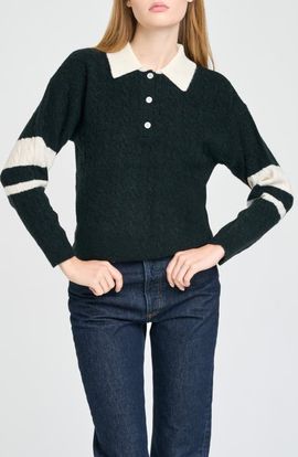 WAYF WAYF Scout Cable Knit Sweater
