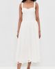 WAYF WAYF Somerset Midi Dress Ivory - 2