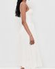 WAYF WAYF Somerset Midi Dress Ivory - 4