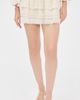 WAYF WAYF Sophia Ruffle Skirt Beige - 2