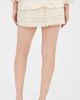 WAYF WAYF Sophia Ruffle Skirt Beige - 3