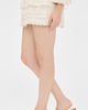 WAYF WAYF Sophia Ruffle Skirt Beige - 4