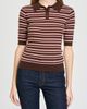 WAYF WAYF Sutton Striped Polo Sweater - 1