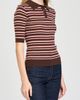WAYF WAYF Sutton Striped Polo Sweater - 3