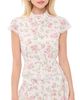 WAYF WAYF Talia Top Garden Raspberry - 1