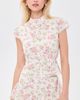 WAYF WAYF Talia Top Garden Raspberry - 2