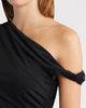 WAYF WAYF Tara One-Shoulder Cocktail Midi Dress - 4