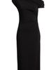 WAYF WAYF Tara One-Shoulder Cocktail Midi Dress - 5