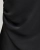 WAYF WAYF Vienna Strapless Satin Top Black - 5