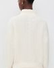 WAYF WAYF West Quarter Zip Sweater Ivory - 3