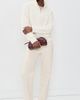 WAYF WAYF West Quarter Zip Sweater Ivory - 5