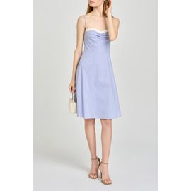 wayf molly midi dress Wayf Women's Mollie Ruched Midi Dress - Red