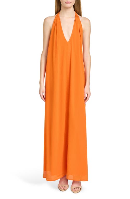 WAYF WAYF x Hannah Lovey Porter Solana Halter Maxi Dress