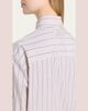 WE-AR4 The CC Striped Drawstring Cotton Shirt - 5