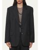 WE-AR4 The Diana Pinstriped Single-Breasted Blazer - 4