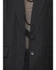 WE-AR4 The Diana Pinstriped Single-Breasted Blazer - 5