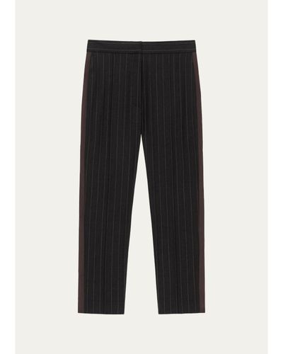 WE-AR4 The Windsor Pinstripe Cropped Trousers